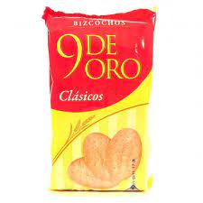 GALLETITAS 9 DE ORO 200G GRASA